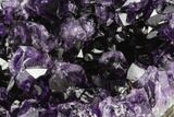 Amethyst Cut Base Crystal Cluster - Uruguay #113832-3